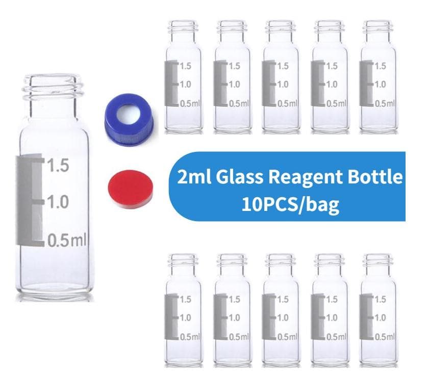 washing protocols bonded cap-septa HPLC glass vials